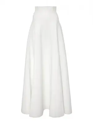 Jupe Long Grace blanc similicuir Prix boutique 980€ Taille XS — photo 1