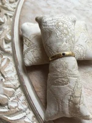 Bague Lorelei Diamant Noir, Emmanuelle Zysman — photo 2