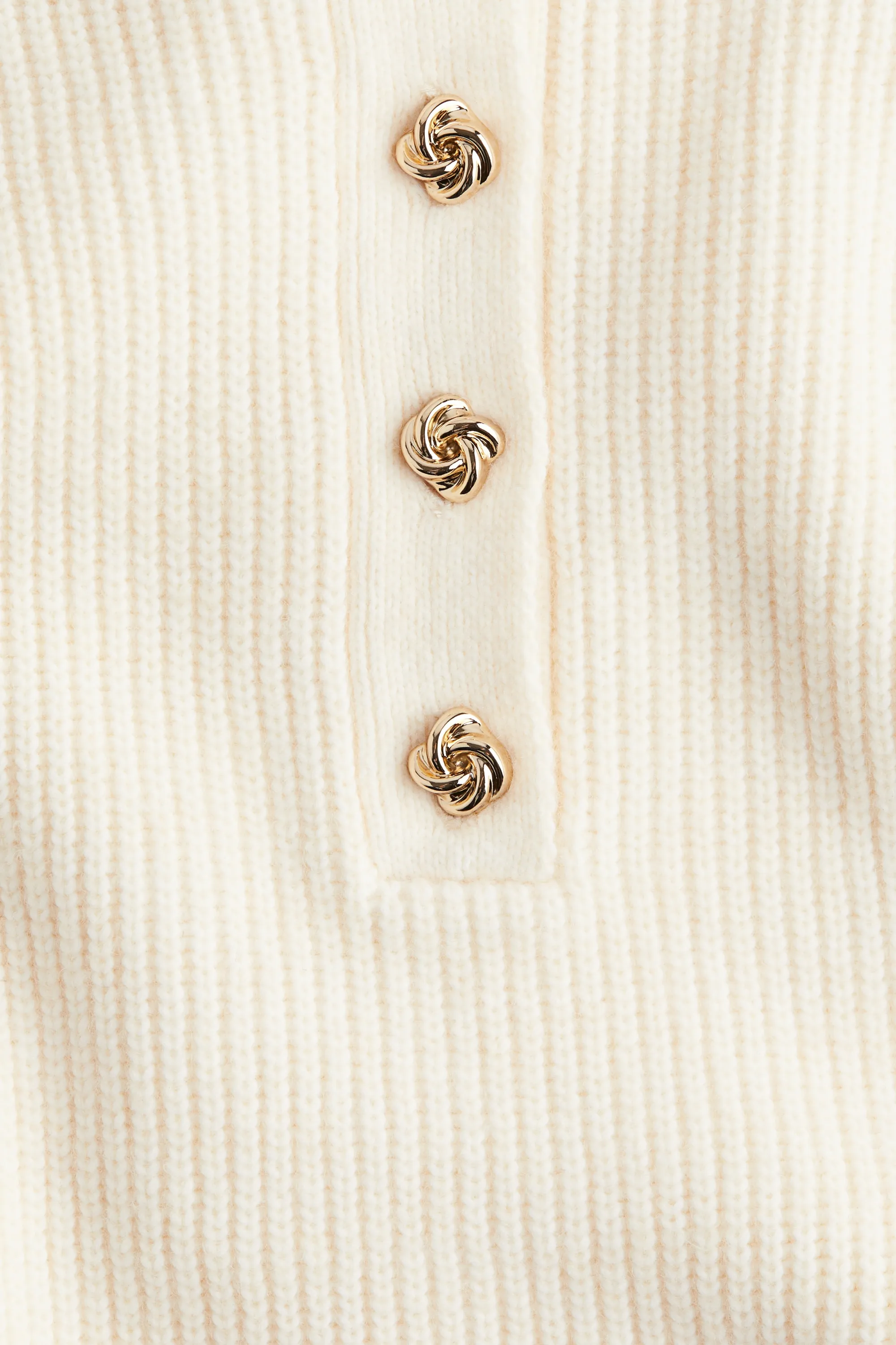 Pull avec col - Beige clair
