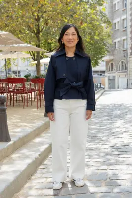 Trench Patricia - marine — photo 4