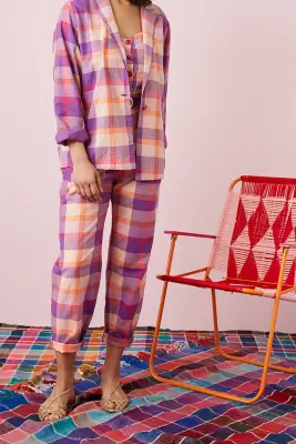 veste ursinette carreaux dado — photo 2