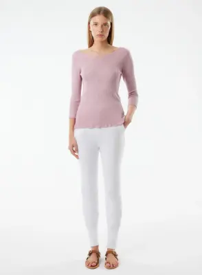 Pull en viscose et fibre irisée — photo 3