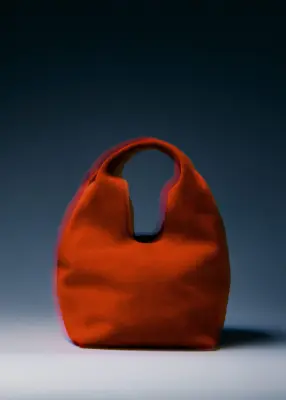 Mini sac cabas - Rouge — photo 3