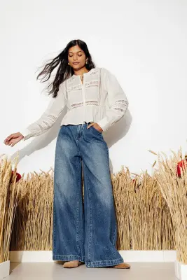 CESAR jean large taille haute — photo 2
