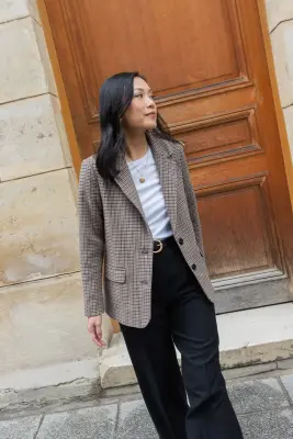 Veste Rosalind - carreaux — photo 3