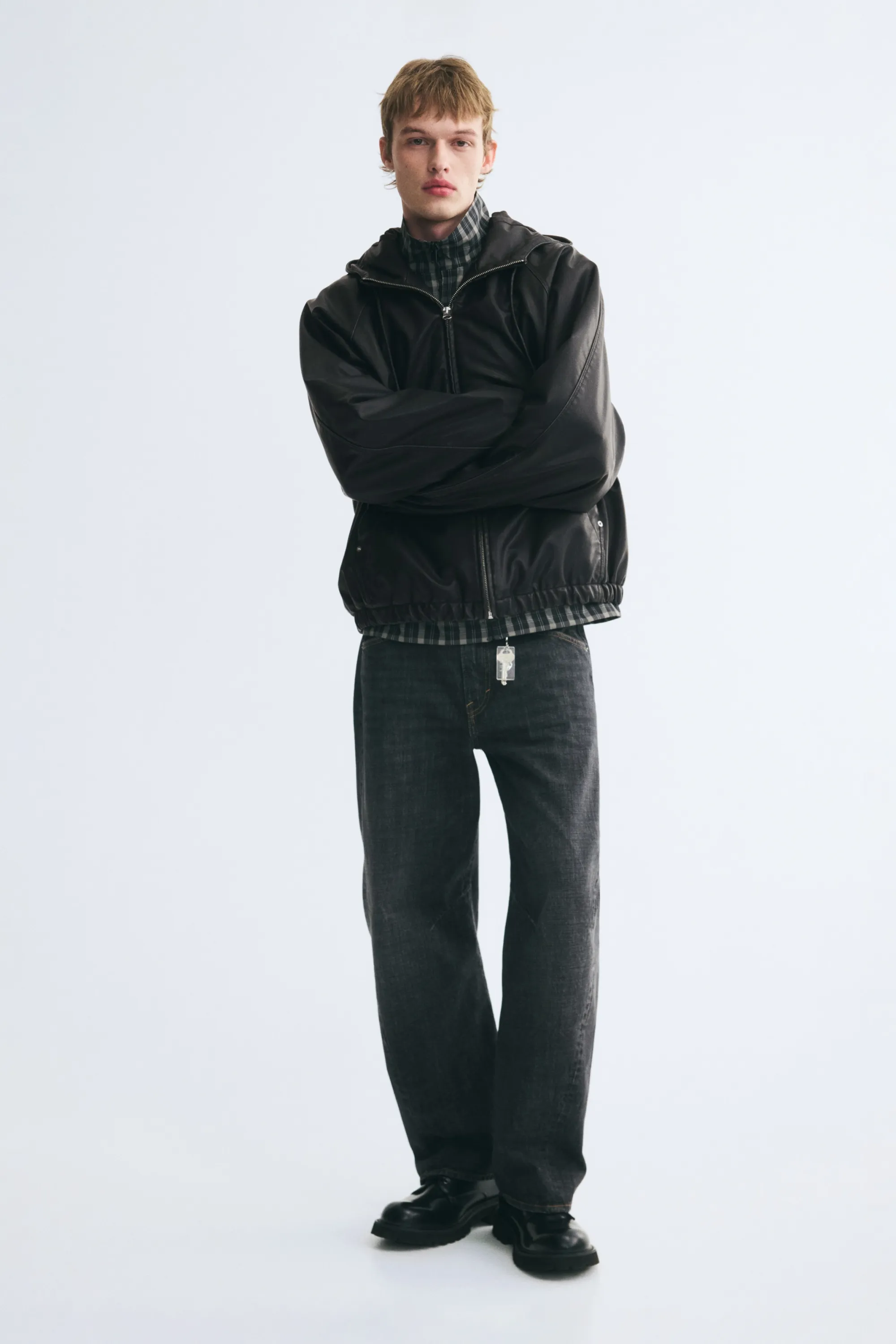 Veste à capuche - Noir