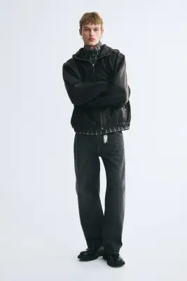 Veste à capuche - Noir — photo 1