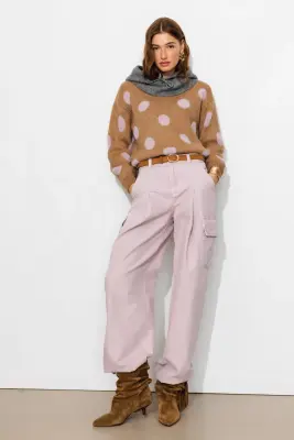 Pull à pois Femme — photo 3
