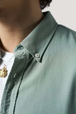 La chemise oxford - Vert pastel — photo 2