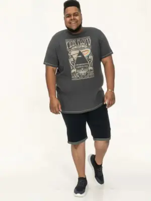 DUKE TEE SHIRT PINK FLOYD Gris — photo 3