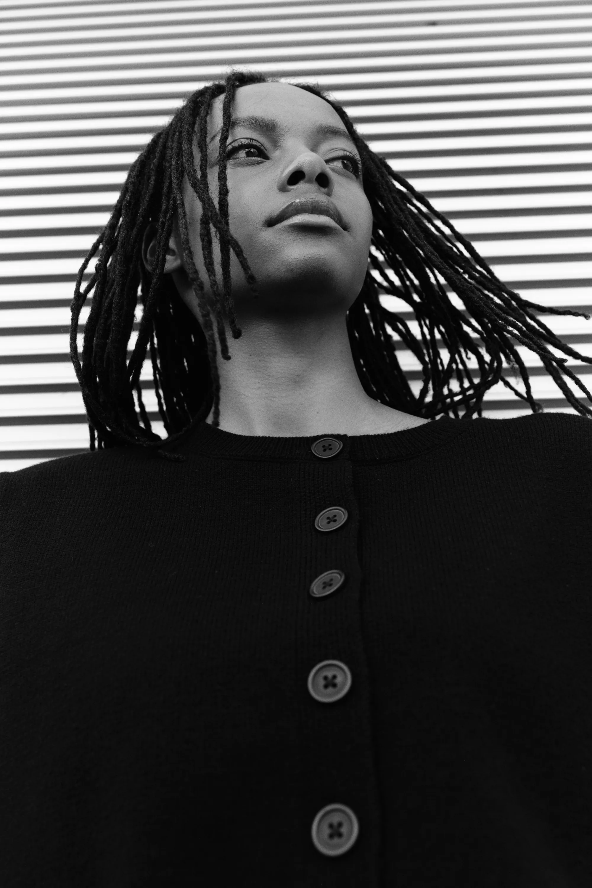 Gilet en viscose mélangée - Noir