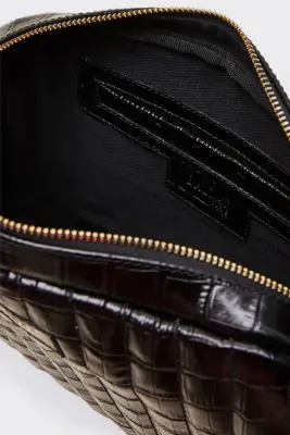 Sac Grand César noir embossé — photo 2