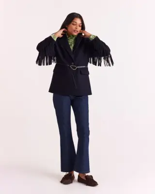 Veste Marceau bleu marine — photo 5