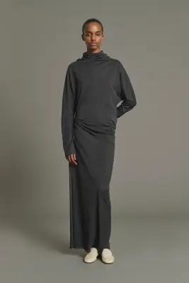 ROBE LOLA GRIS ANTHRACITE — photo 1
