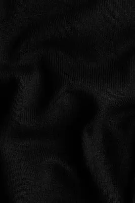 Gilet avec dentelle - Noir/crème — photo 3