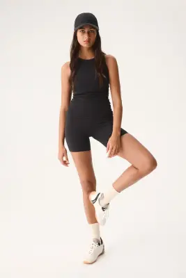 Débardeur de sport Slim Fit SoftMove™ - Noir — photo 2