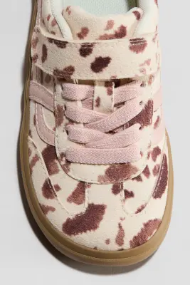 Sneakers barefoot - Beige clair/pois — photo 2