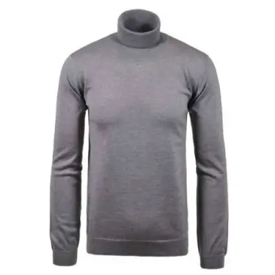 RAGMAN COL ROULE MERINOS Gris — photo 1