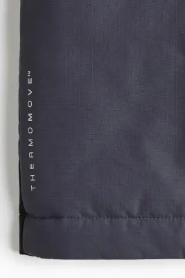 Veste de football matelassée à capuche ThermoMove™ - Gris foncé/color block — photo 5