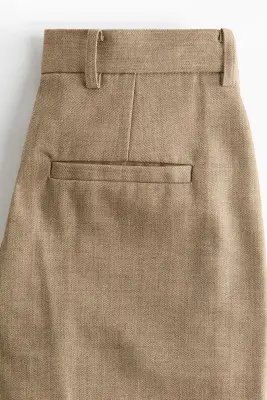 Pantalon chic avec détails croisés - Beige — photo 5