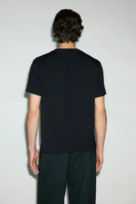 T-shirt Warming Regular Fit - Noir — photo 4