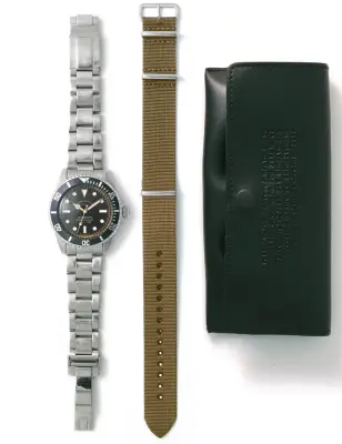 VAGUE WATCH GRY FAD DEPTHS BLACK AUTOMATIQUE — photo 2