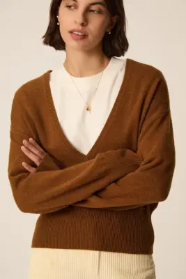 Pull Armelle Chamois — photo 2