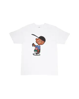 LoLife White Tee Blue Charlie  — photo 1