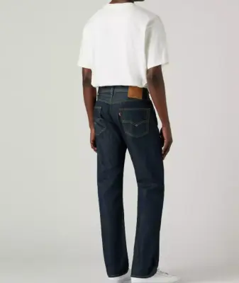 LEVIS 501 ORIGINAL MARLON GRANDE LONGUEUR Brut — photo 4