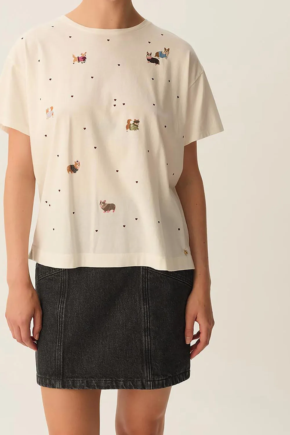 Tee-shirt Fanelie Ecru