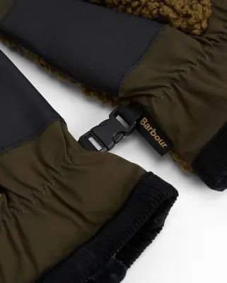 Field Fleece Gloves Light Sage Black — photo 4