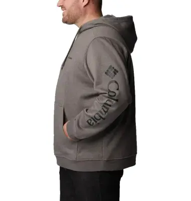 COLUMBIA SWEAT CAPUCHE Kaki — photo 3