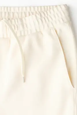 Pantalon jogger Regular Fit - Crème — photo 5