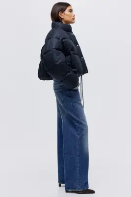Doudoune en coton - Bleu marine — photo 3