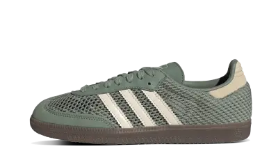 Adidas Samba OG Crochet Silver Green — photo 1