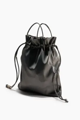 Petit sac seau - Gris foncé — photo 2
