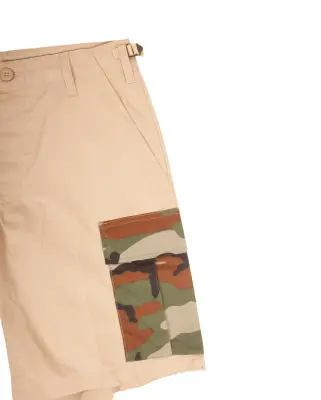 Cargo Shorts R/S Mix Kakhi — photo 3