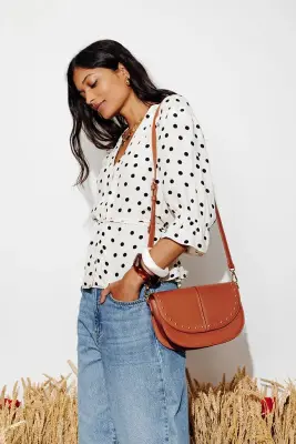 Besace cloutée Femme — photo 2