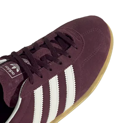 Adidas Gazelle Lo Pro Maroon White — photo 4