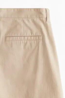 Chino Relaxed Fit à jambes barrel - Beige — photo 4
