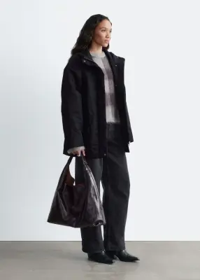 Veste rembourrée en nylon - Noir — photo 4