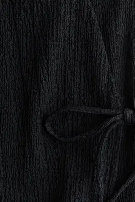 Top portefeuille texturé - Noir — photo 4