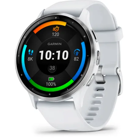 Garmin Venu 3 Silver avec bracelet blanc 010-02784-00