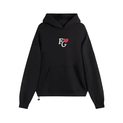 Fakegods Valentines Hoodie Black — photo 1