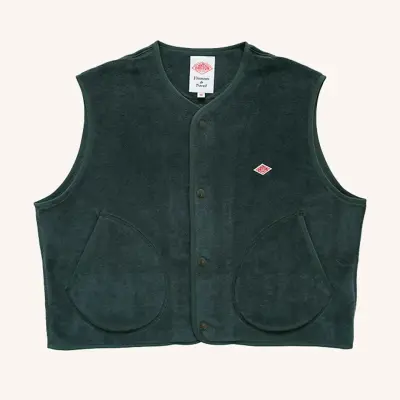 Gilet polaire sans manche Danton - Green
