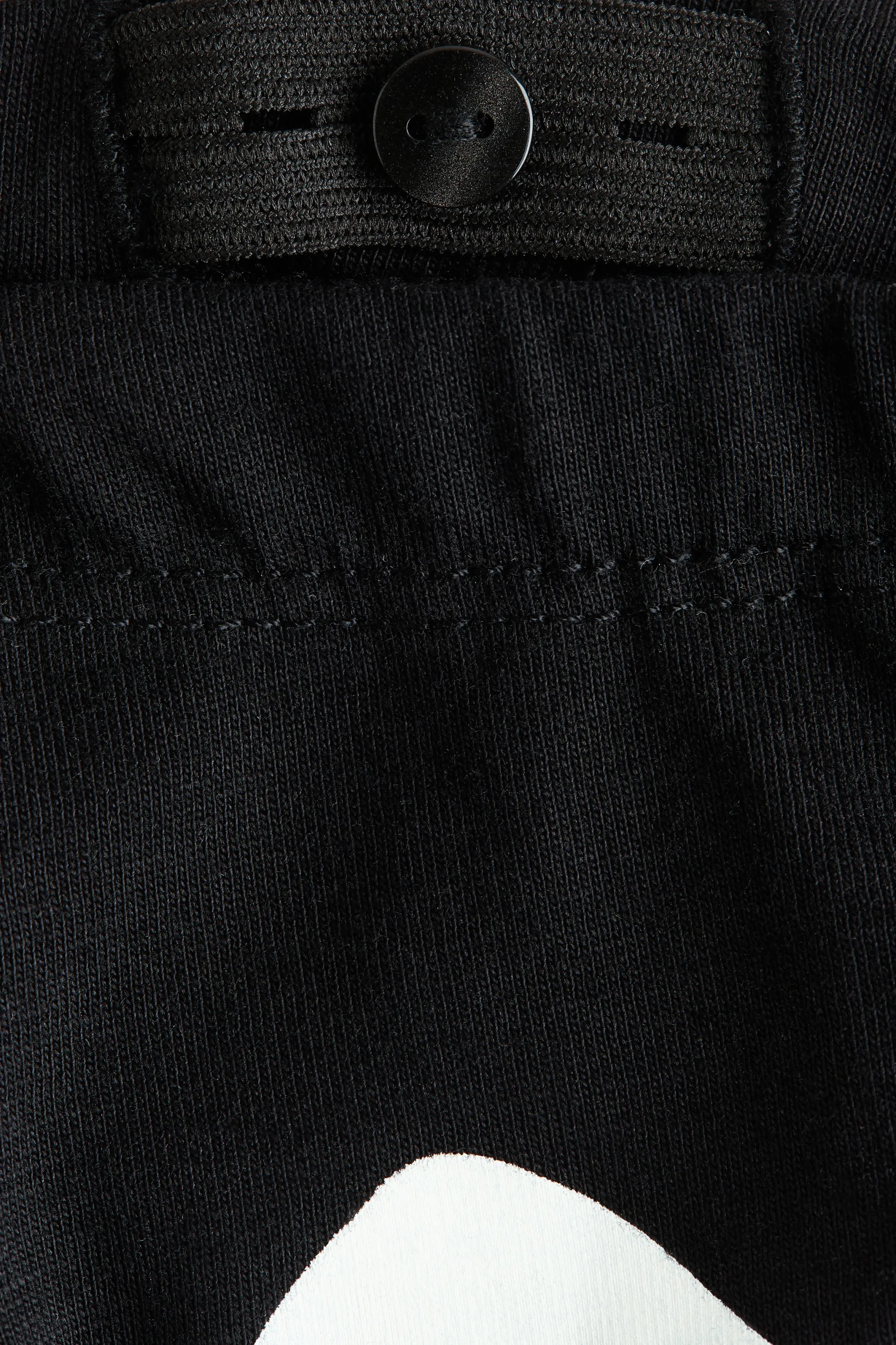 Ensemble imprimé 2 pièces en coton - Noir/squelette