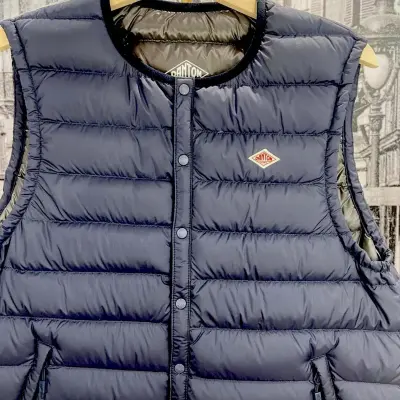Doudoune sans manche doublée Navy — photo 2