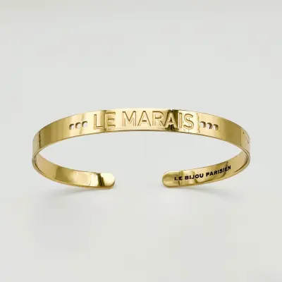 Bracelet jonc Le Marais — photo 2
