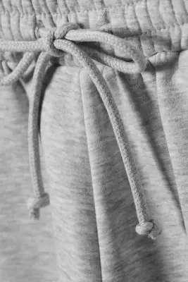Pantalon de jogging classique - Mélange gris poudré clair — photo 4