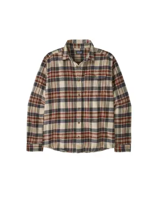 L/S Lightweight Fjord Flannel Shirt Paw Dried Vanilla — photo 1